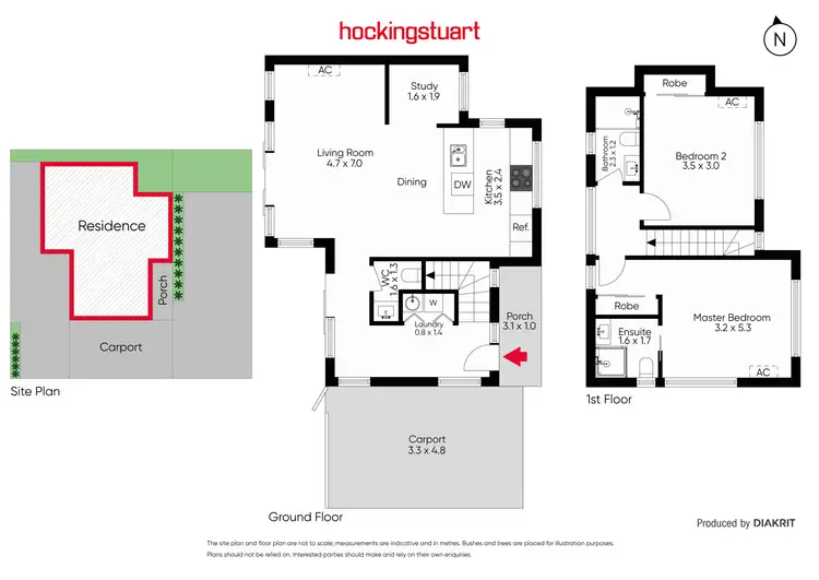 Floorplan of Homely townhouse listing, 5/84 Stanhope Street, West Footscray VIC 3012