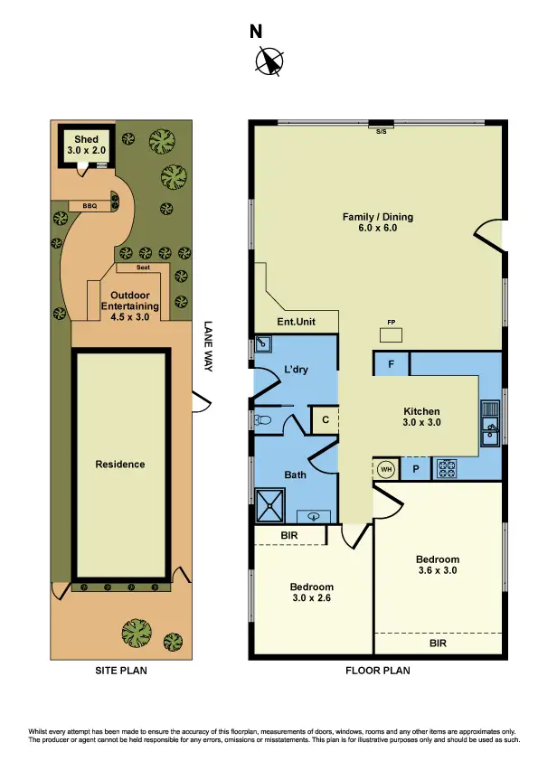 Floorplan of Homely house listing, 48 Hanmer Street, Williamstown VIC 3016