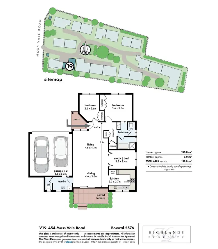 Floorplan of Homely villa listing, 19/454 Moss Vale Road, Bowral NSW 2576
