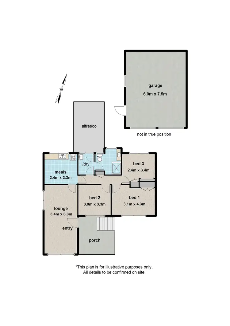 Floorplan of Homely house listing, 23 Christine Street, Millgrove VIC 3799