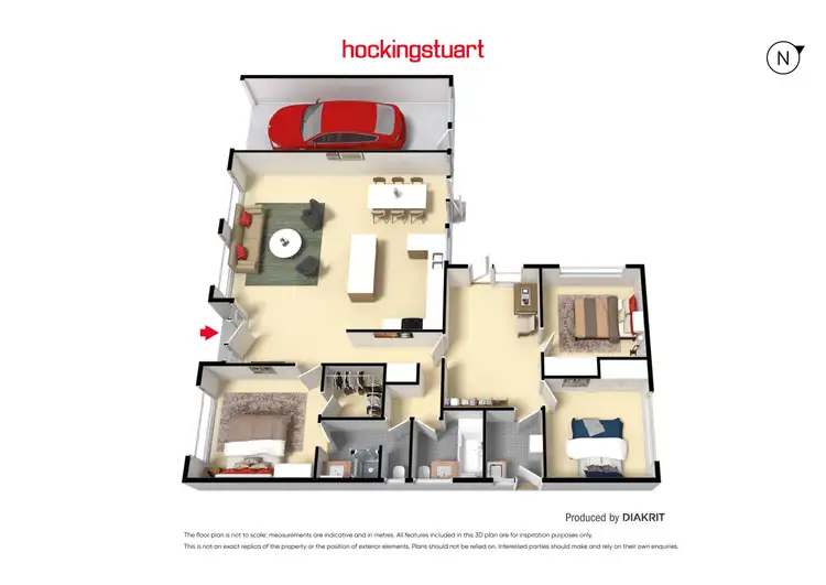Floorplan of Homely house listing, 74 Richard Road, Melton South VIC 3338