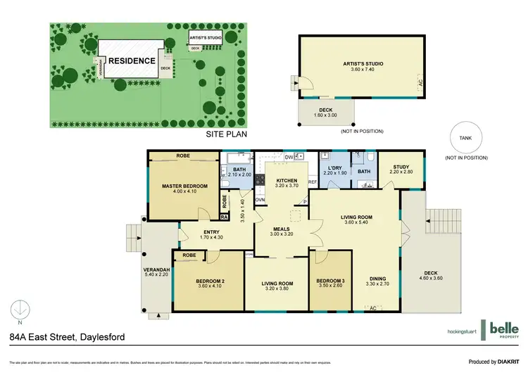 Floorplan of Homely house listing, 84A East Street, Daylesford VIC 3460
