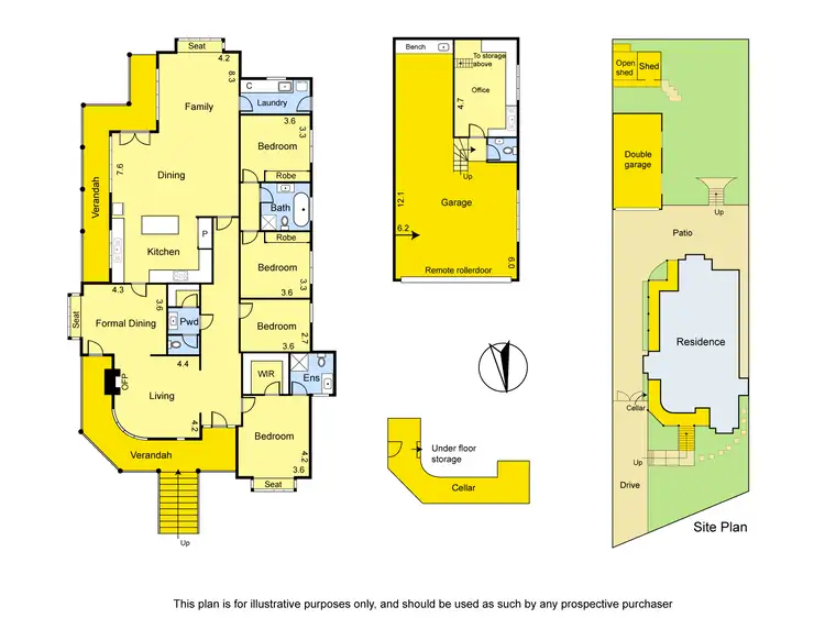 Floorplan of Homely house listing, 32 Sunrise Drive, Greensborough VIC 3088