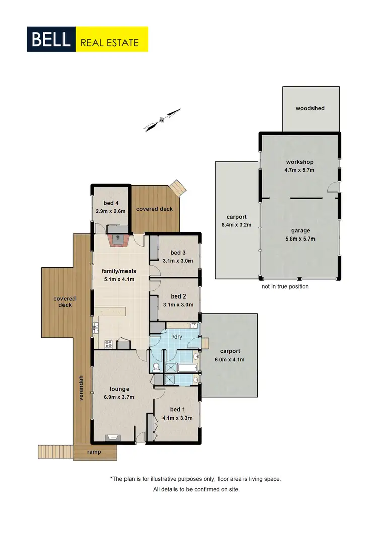 Floorplan of Homely house listing, 3 Lalors Lane, Healesville VIC 3777