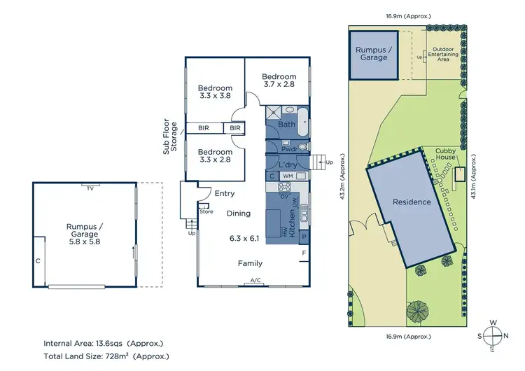 Floorplan of Homely house listing, 28 Flinders Crescent, Boronia VIC 3155