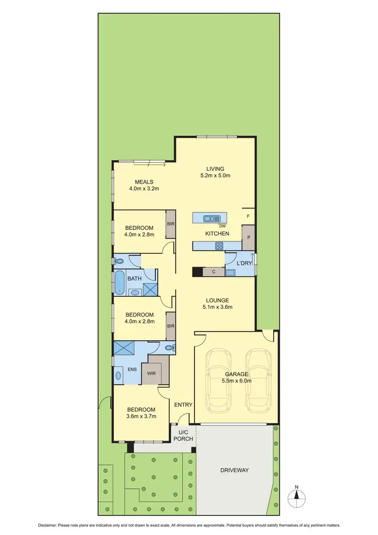 Floorplan of Homely house listing, 13 Murrindal Way, Whittlesea VIC 3757