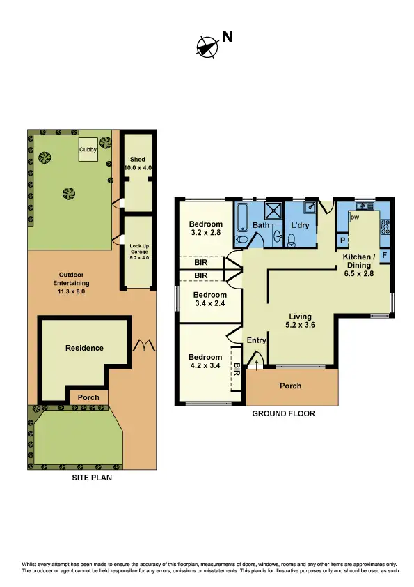 Floorplan of Homely house listing, 11 Huxtable Avenue, Altona North VIC 3025