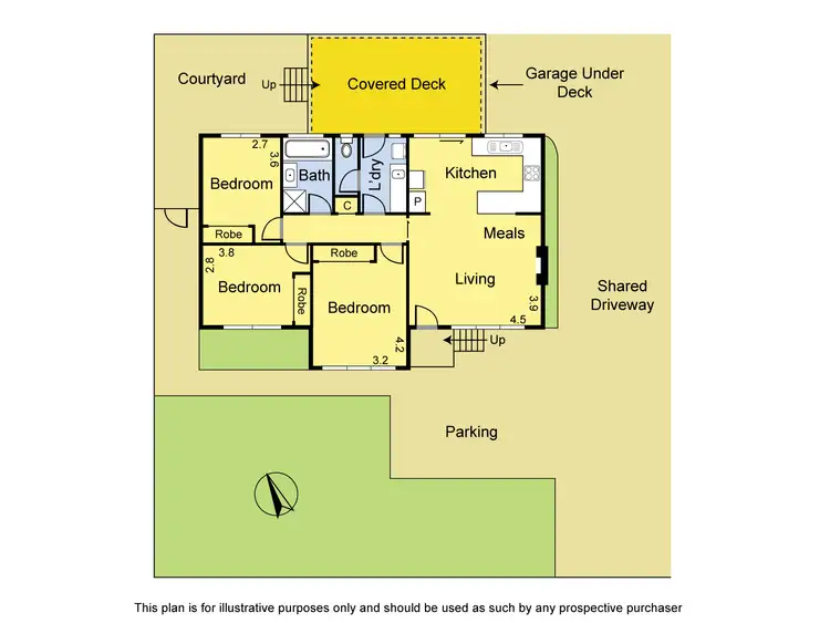Floorplan of Homely house listing, 1/245 Nepean Street, Greensborough VIC 3088