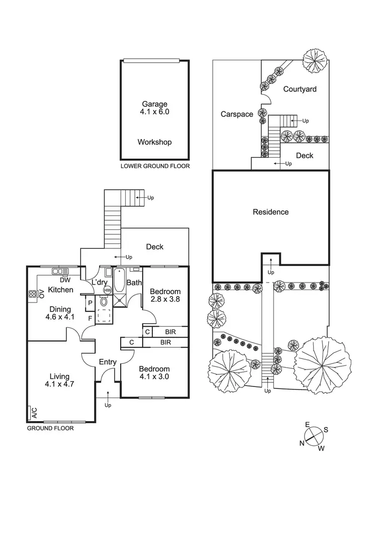 Floorplan of Homely villa listing, 2/36-52 Queens Parade, Ashwood VIC 3147