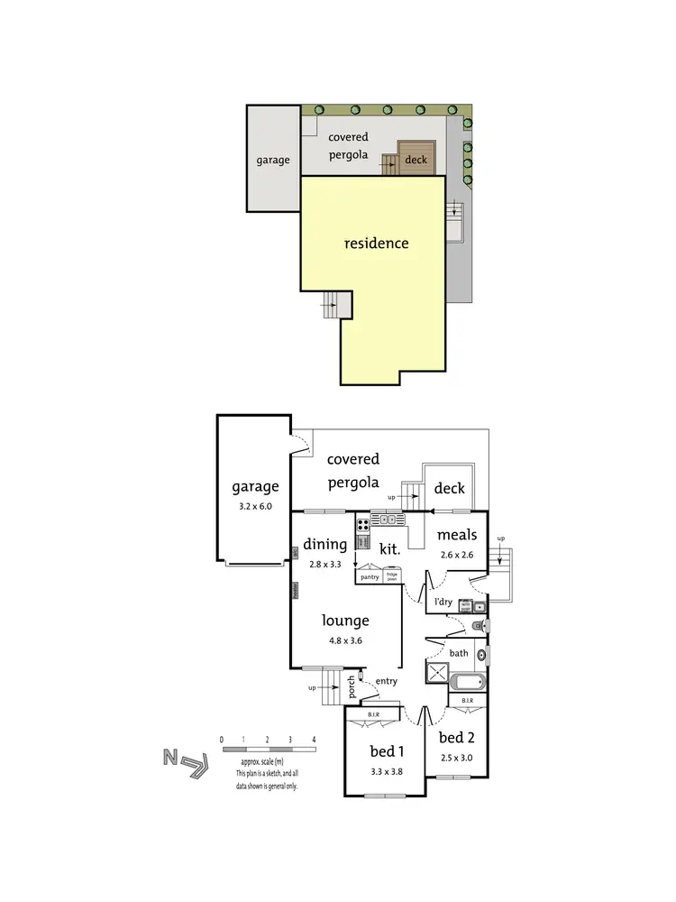 Floorplan of Homely unit listing, 3/25 Railway Avenue, Ringwood East VIC 3135