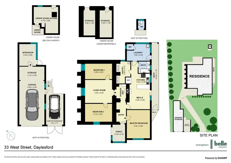 Floorplan of Homely house listing, 33 West Street, Daylesford VIC 3460