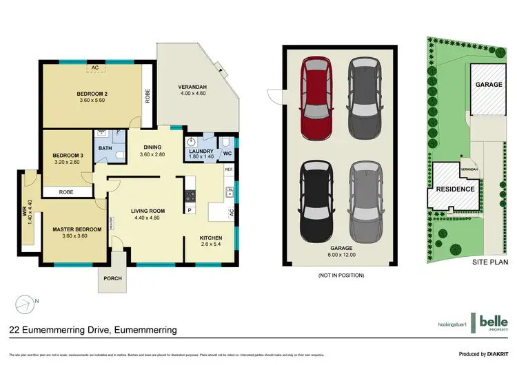 Floorplan of Homely house listing, 22 Eumemmerring Drive, Eumemmerring VIC 3177