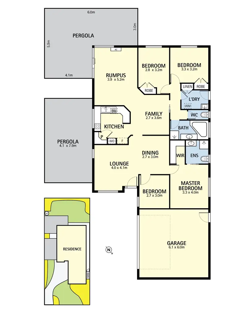 Floorplan of Homely house listing, 10 Jenna Close, Greensborough VIC 3088