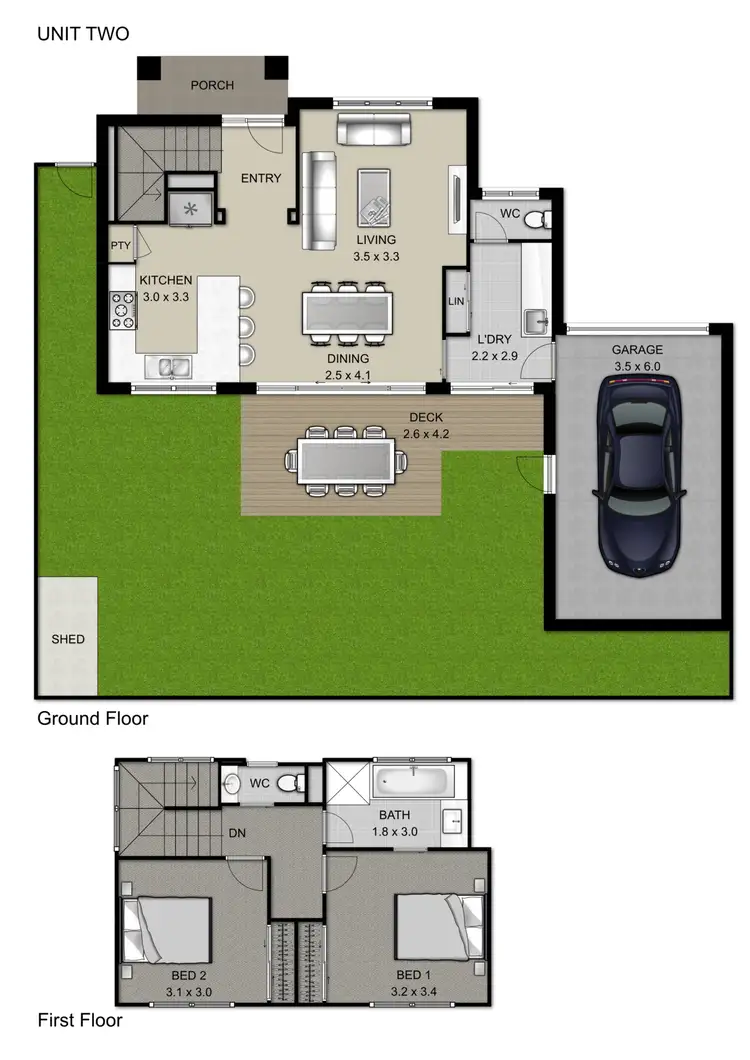 Floorplan of Homely townhouse listing, 2/15 Wattle Road, Bayswater North VIC 3153