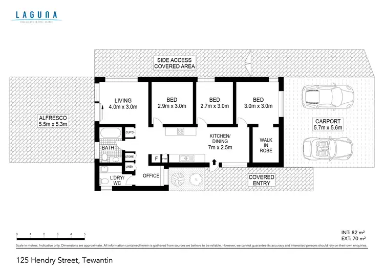 Floorplan of Homely house listing, 125 Hendry Street, Tewantin QLD 4565