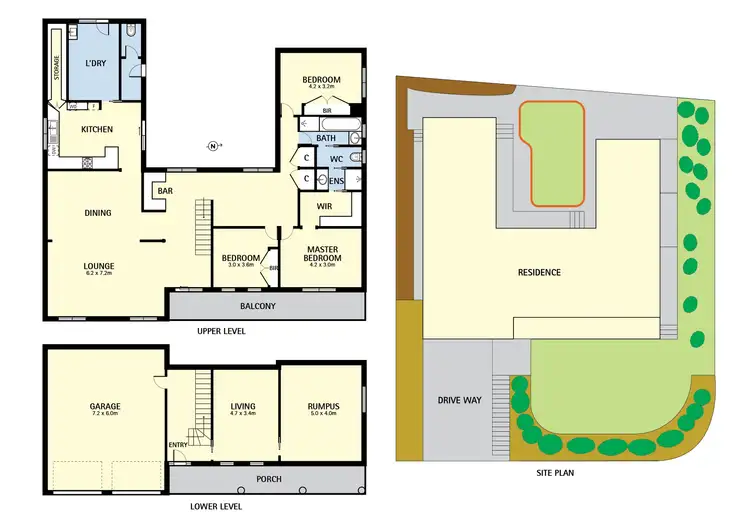 Floorplan of Homely house listing, 61 Manatunga Circuit, Greensborough VIC 3088