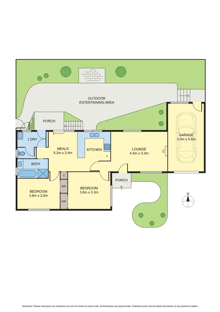 Floorplan of Homely unit listing, 4/20 Fyffe Street, Diamond Creek VIC 3089