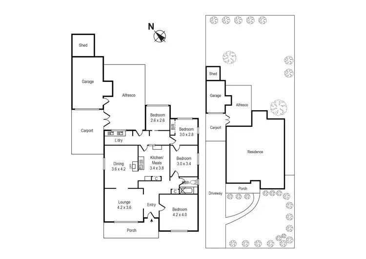 Floorplan of Homely house listing, 11 Albion Road, Glen Iris VIC 3146
