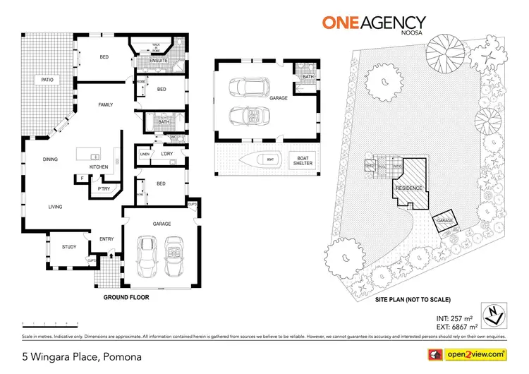 Floorplan of Homely house listing, 5 Wingara Place, Pomona QLD 4568