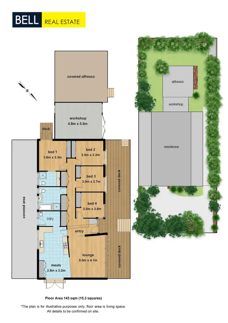 Floorplan of Homely house listing, 18 Belvedere Drive, Montrose VIC 3765