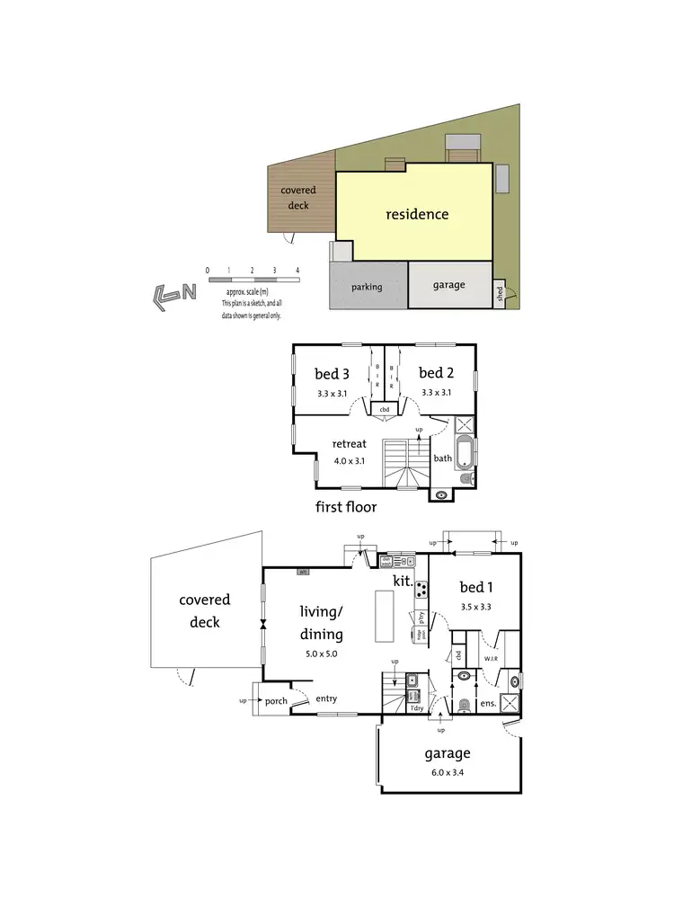 Floorplan of Homely townhouse listing, 15A Mountain View Road, Kilsyth VIC 3137
