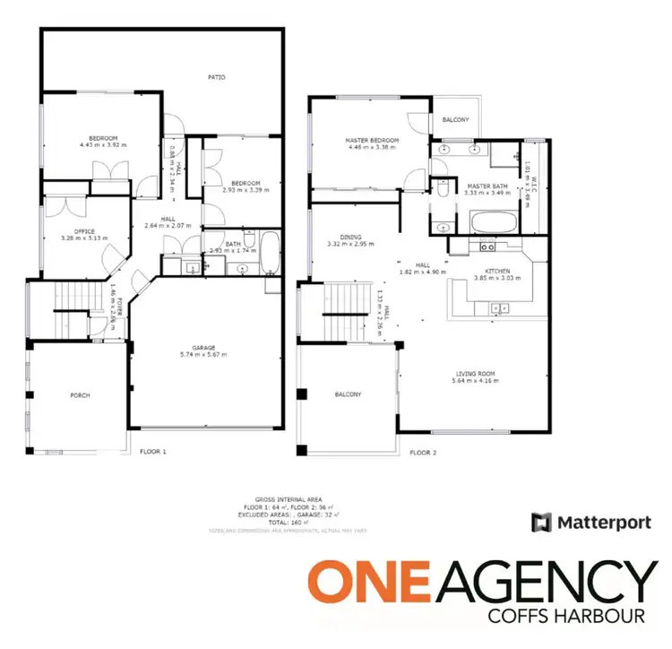 Floorplan of Homely townhouse listing, 6/268 Harbour Drive, Coffs Harbour NSW 2450