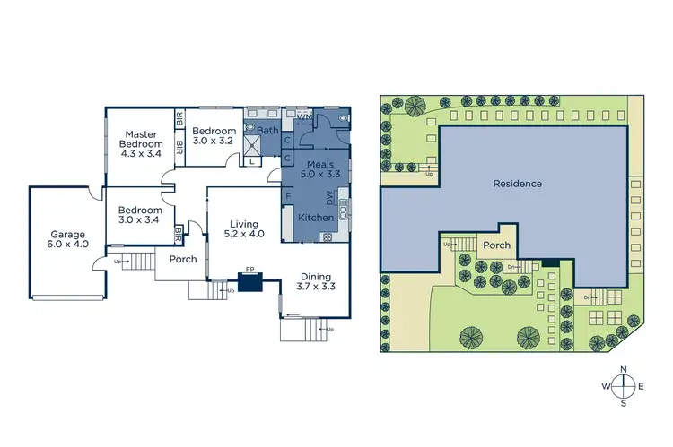 Floorplan of Homely house listing, 1B Avon Avenue, Mitcham VIC 3132