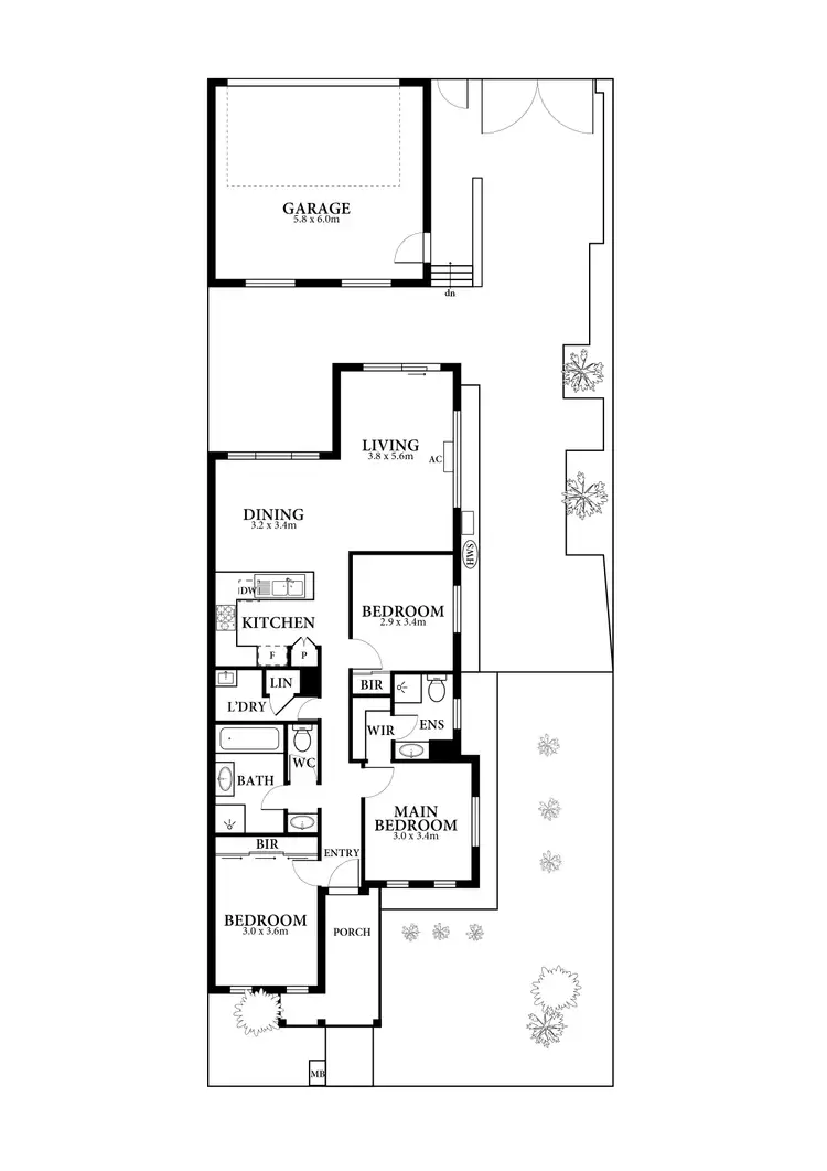 Floorplan of Homely house listing, 24 Zinnober Gardens, Epping VIC 3076