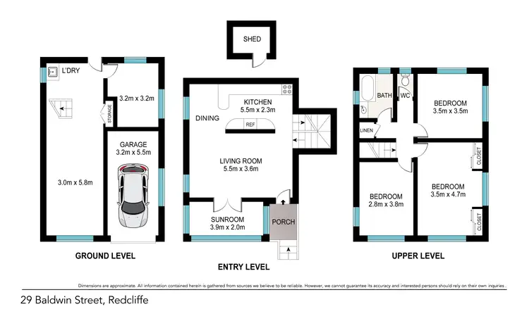 Floorplan of Homely house listing, 29 Baldwin Street, Redcliffe QLD 4020