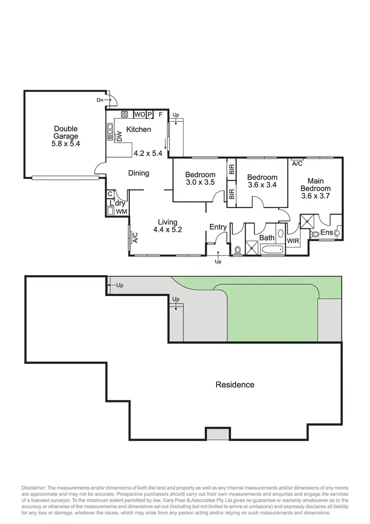 Floorplan of Homely unit listing, 2/97 Oakleigh Road, Carnegie VIC 3163