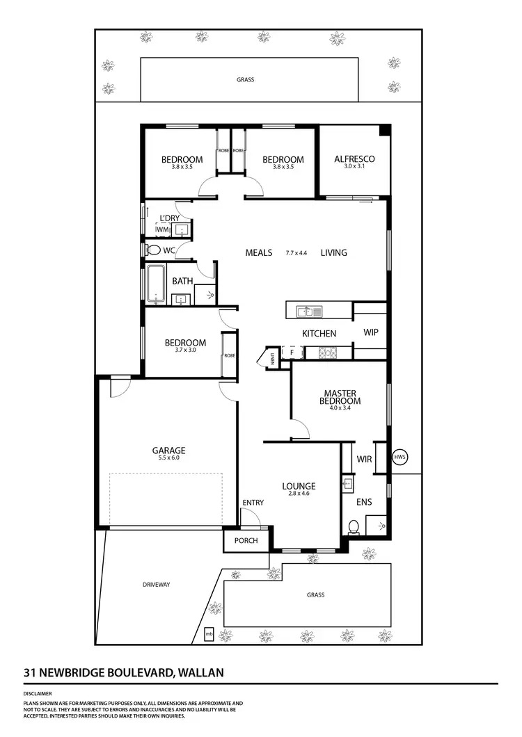 Floorplan of Homely house listing, 31 Newbridge Boulevard, Wallan VIC 3756