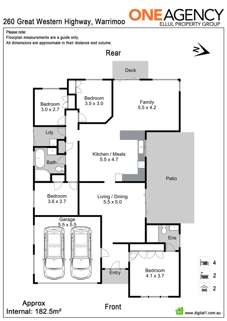 Floorplan of Homely house listing, 260 Great Western Highway, Warrimoo NSW 2774