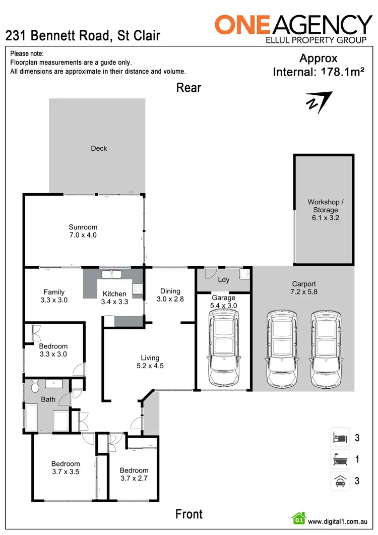 Floorplan of Homely house listing, 231 Bennett Road, St Clair NSW 2759