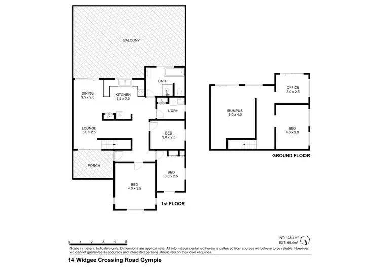 Floorplan of Homely house listing, 14 Widgee Crossing Road, Gympie QLD 4570