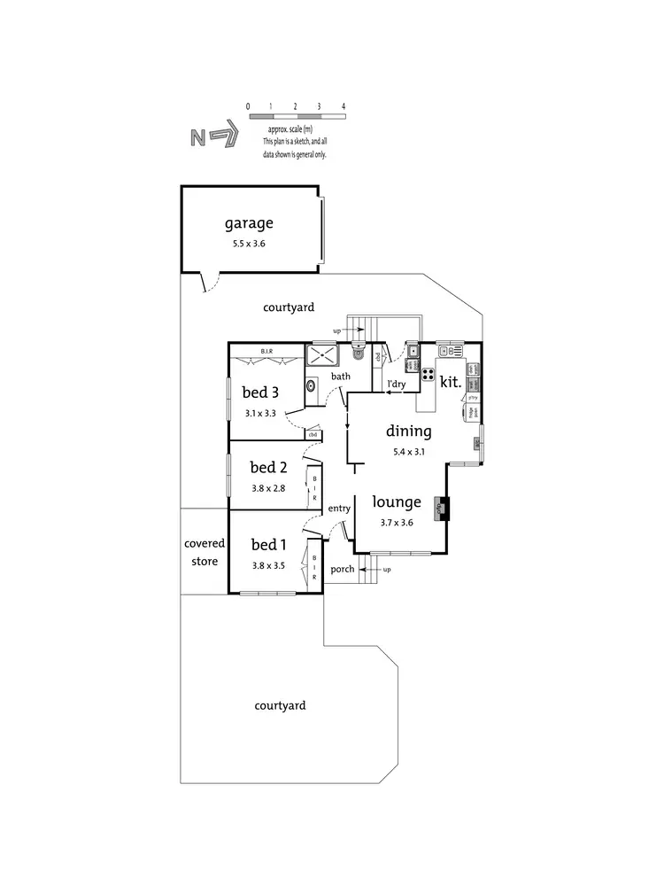 Floorplan of Homely unit listing, 1/11 Dehnert Street, Doncaster East VIC 3109
