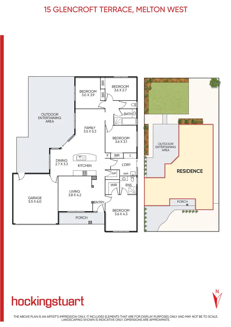 Floorplan of Homely house listing, 15 Glencroft Terrace, Melton West VIC 3337