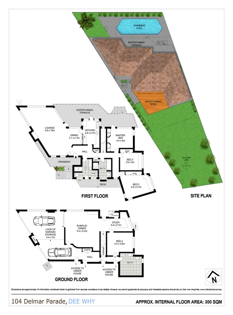 Floorplan of Homely house listing, 104 Delmar Parade, Dee Why NSW 2099
