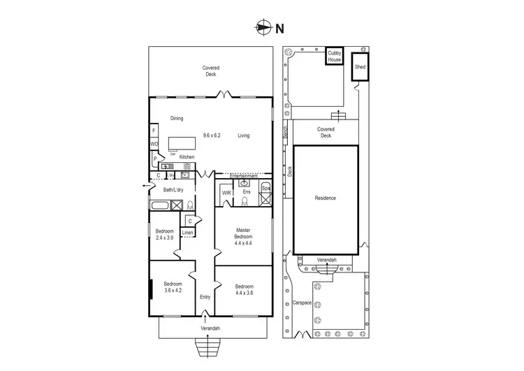 Floorplan of Homely house listing, 11 Lincoln Avenue, Oakleigh VIC 3166