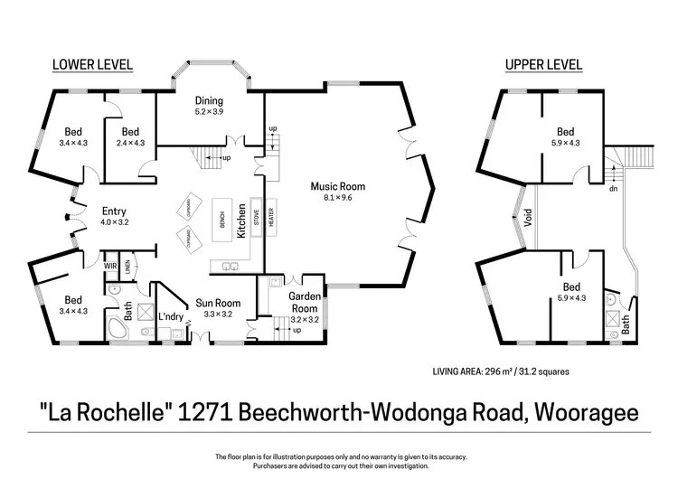 Floorplan of Homely house listing, 1271 Beechworth-Wodonga Road, Wooragee VIC 3747