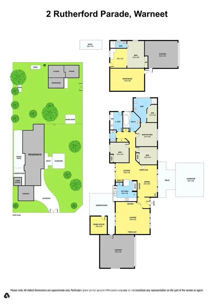 Floorplan of Homely house listing, 2 Rutherford Parade, Warneet VIC 3980