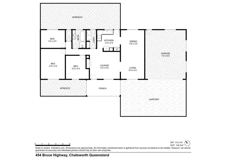 Floorplan of Homely house listing, 454 Bruce Highway, Chatsworth QLD 4570