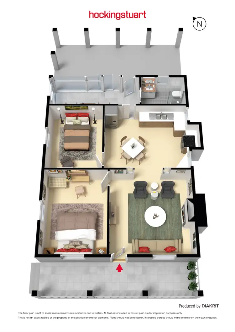Floorplan of Homely house listing, 1 Lake Road, Daylesford VIC 3460