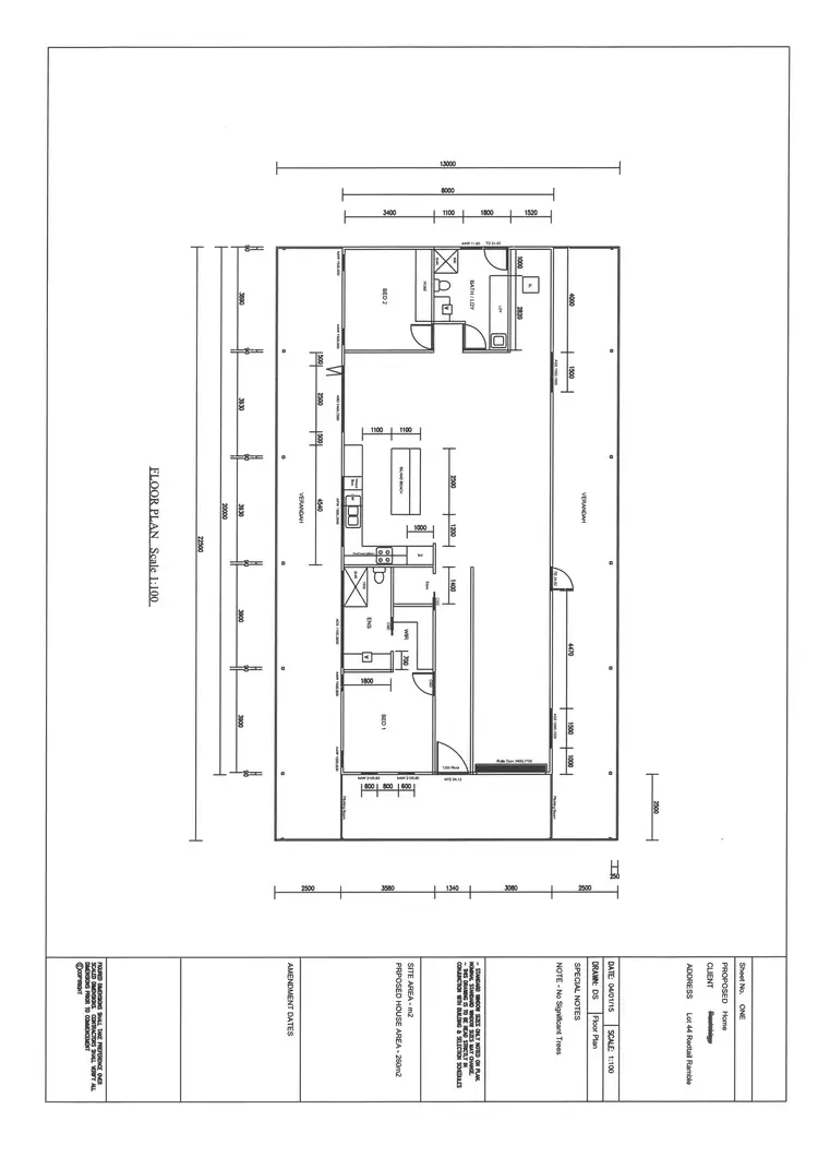 Floorplan of Homely rural property listing, 6 Redtail Ramble, Nannup WA 6275