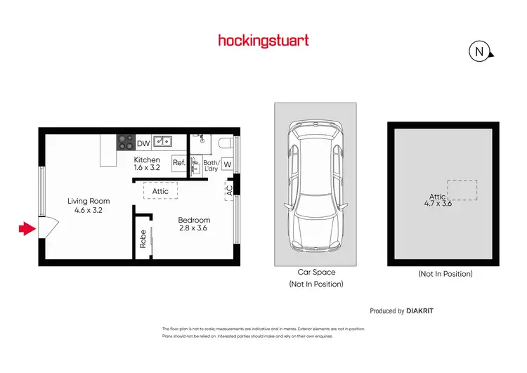 Floorplan of Homely apartment listing, 19/1 Hatfield Court, West Footscray VIC 3012