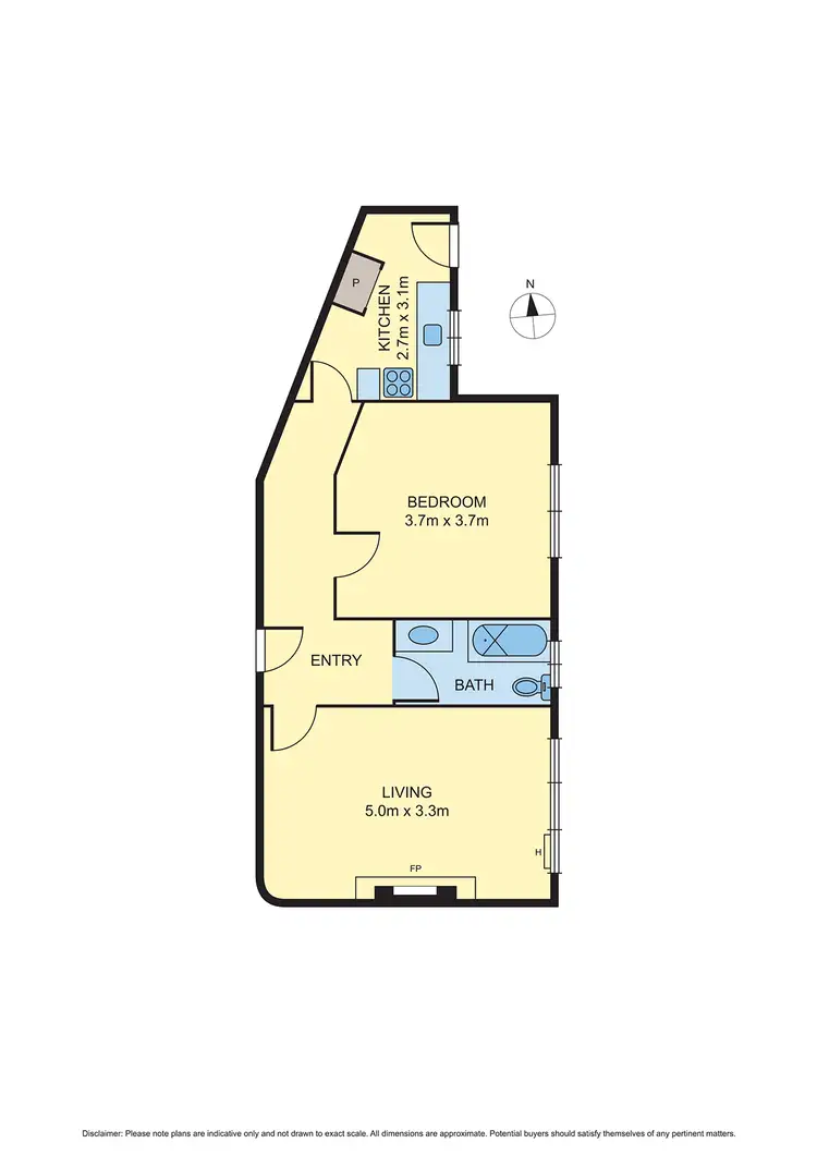 Floorplan of Homely apartment listing, 6/2 Jessamine Avenue, Prahran VIC 3181