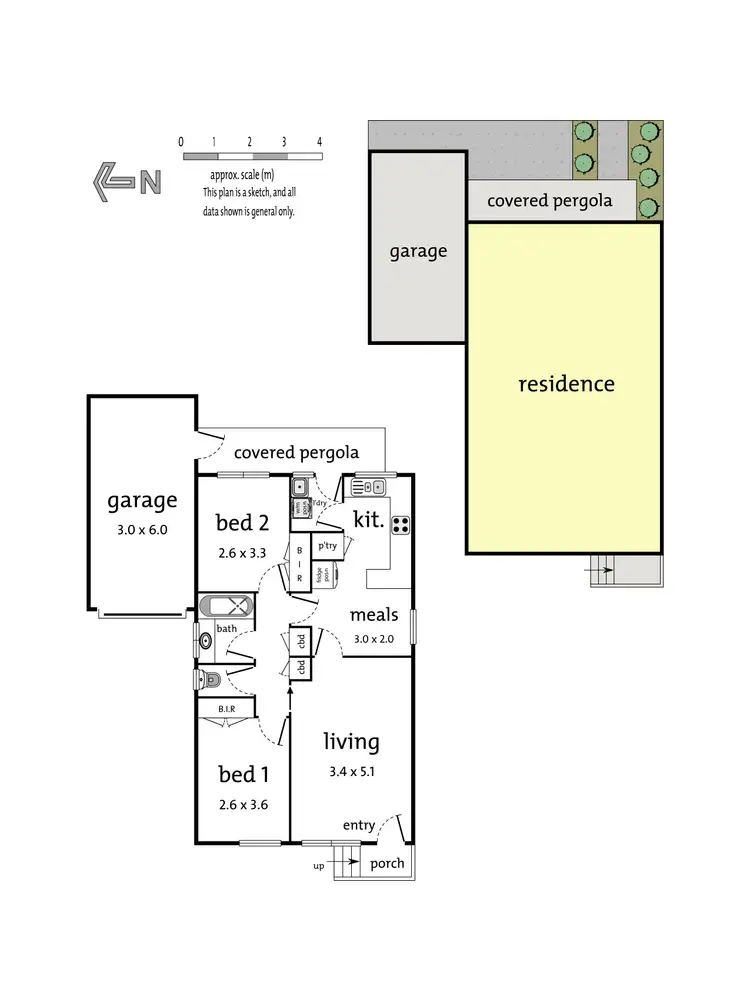 Floorplan of Homely unit listing, 3/32 Barkly Street, Ringwood VIC 3134