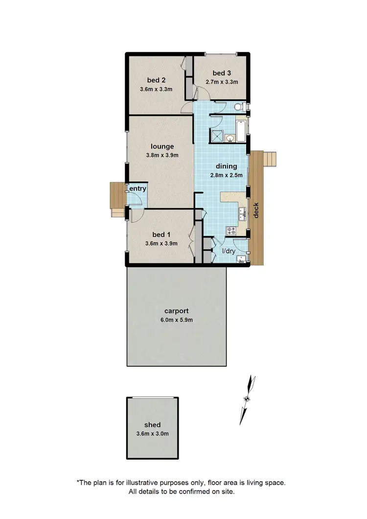 Floorplan of Homely house listing, 32 Patrick Street, Millgrove VIC 3799