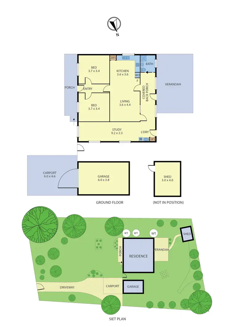 Floorplan of Homely house listing, 1225 Wallan Whittlesea Road, Upper Plenty VIC 3756