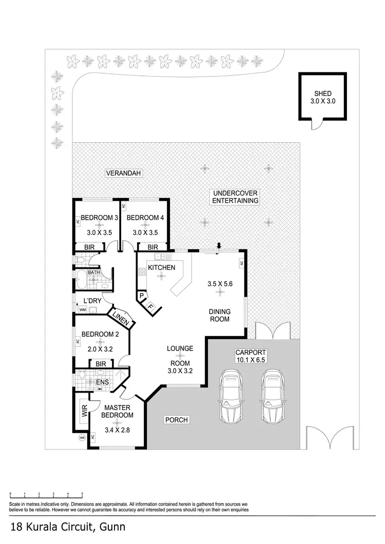 Floorplan of Homely house listing, 18 Kurala Circuit, Gunn NT 832