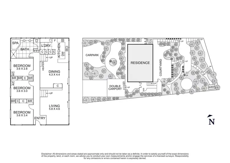 Floorplan of Homely house listing, 36 Pound Road, Warrandyte VIC 3113